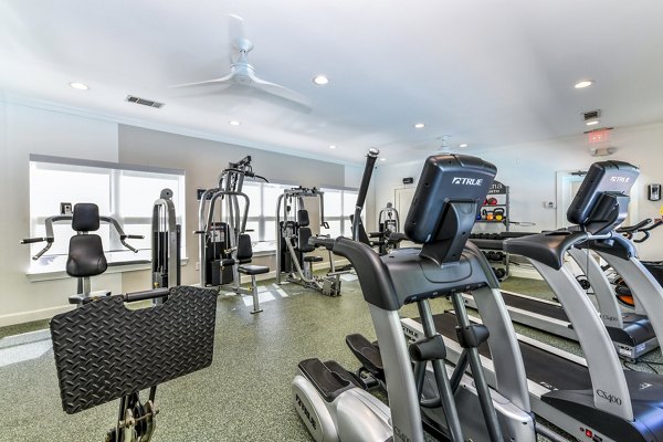 State-of-the-art fitness center with modern equipment at Avana Acworth Apartments