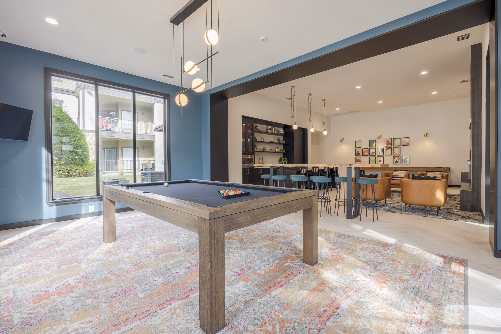 clubhouse at Avana SoCo Apartments