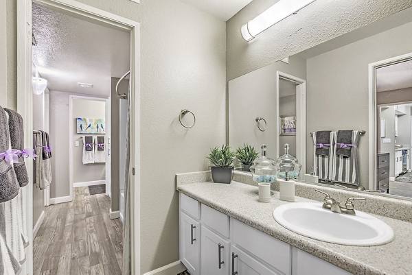 Bathroom at The Marlow Apartments