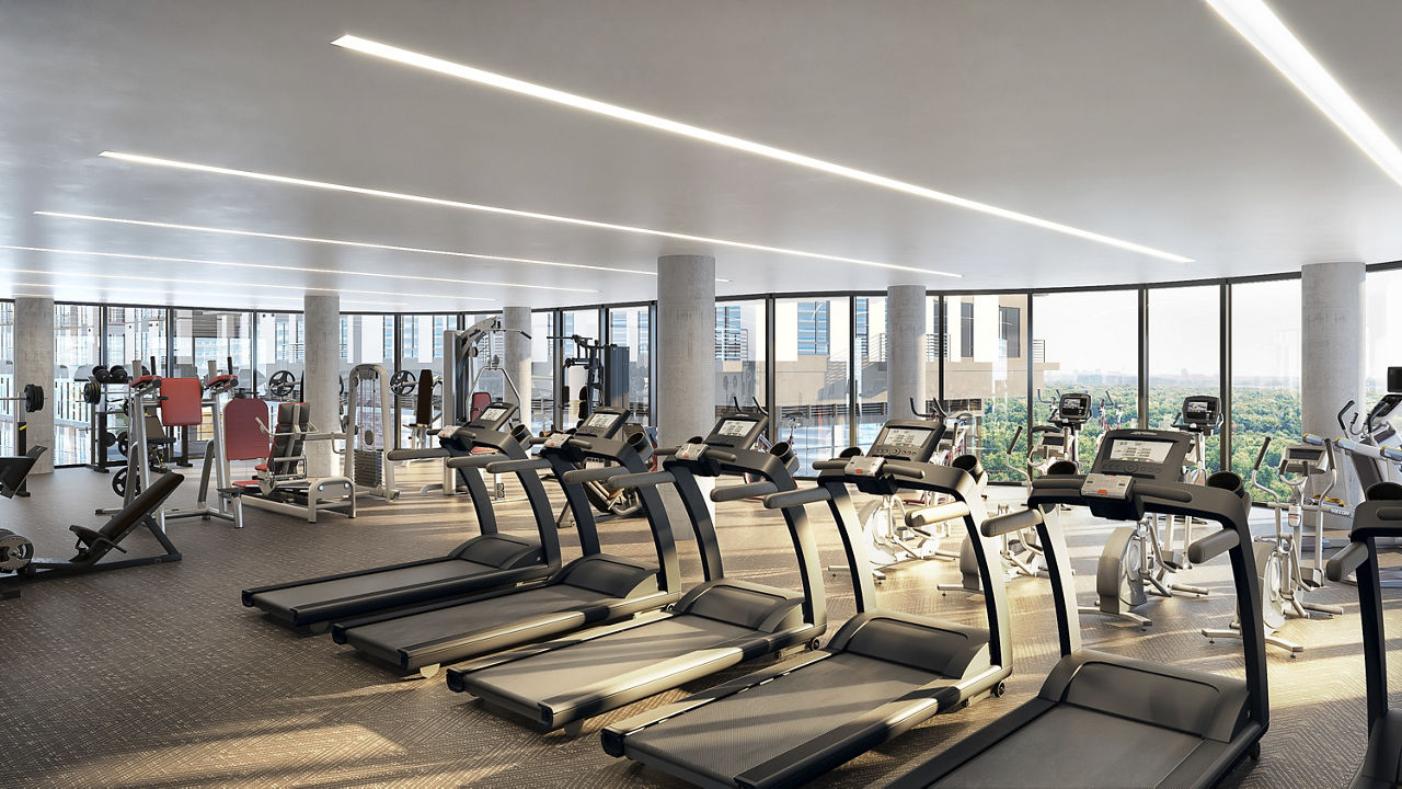 Gym at The Gantry