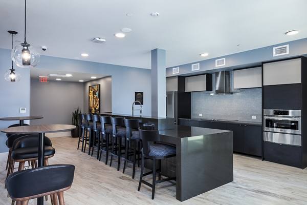 clubhouse/bar at Broadstone Axis Apartments