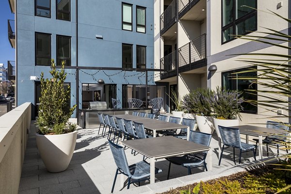 grill area at Broadstone Axis Apartments
