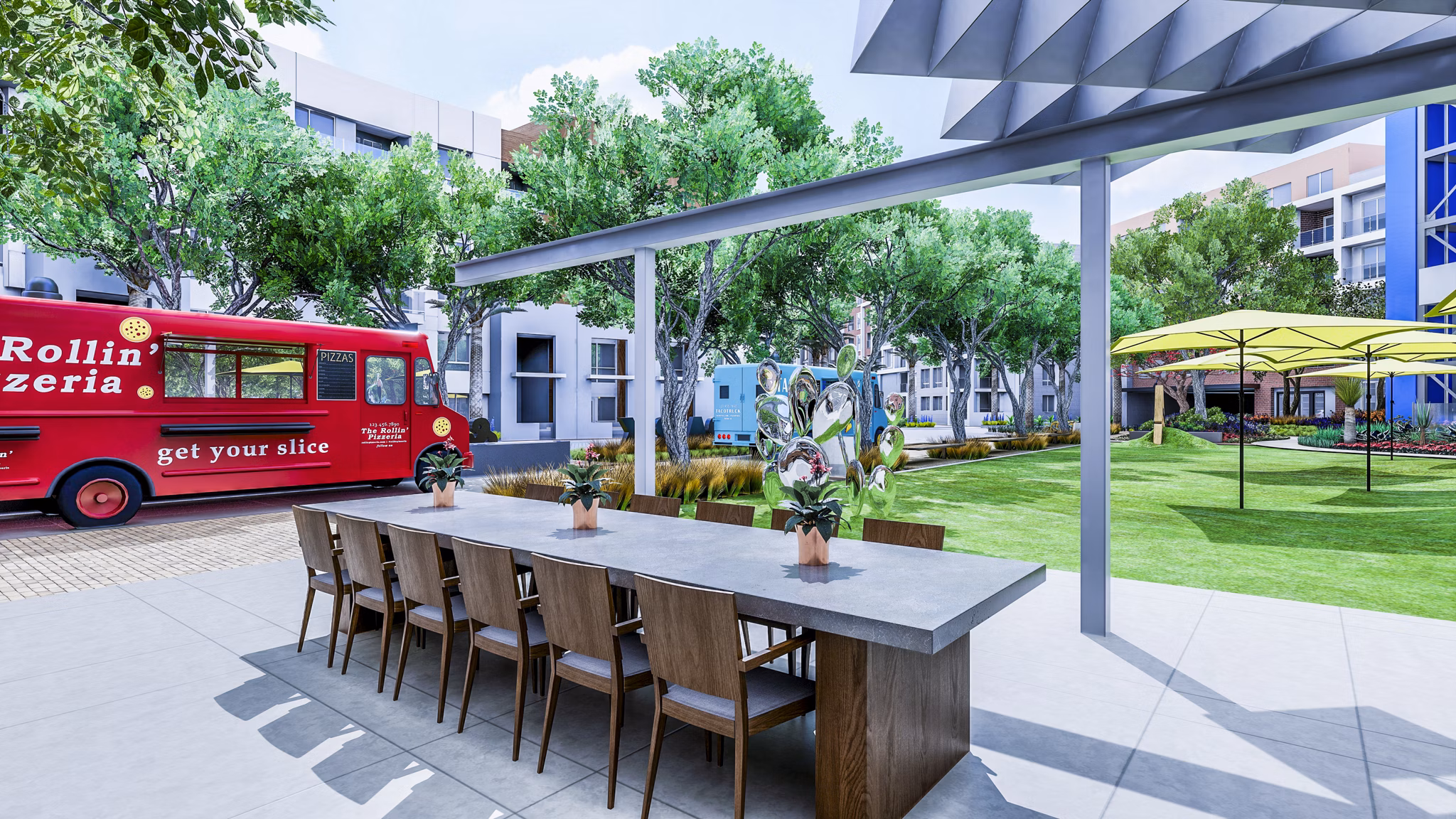 rendering at Broadstone Archive Apartments