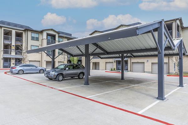 garage/covered parking at Broadstone McKinney Apartments