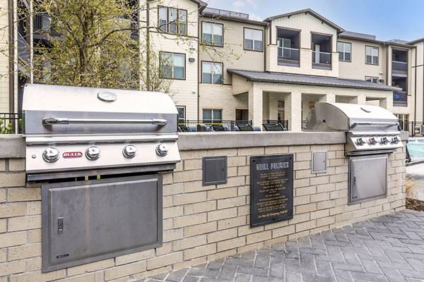 grill area at Broadstone McKinney Apartments