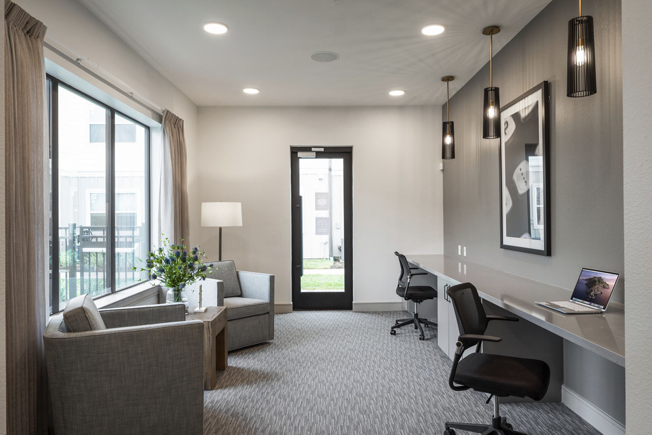 Work space at Emory West Cypress