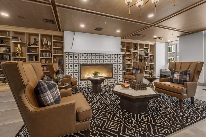 clubhouse at The Grove on Main Apartments