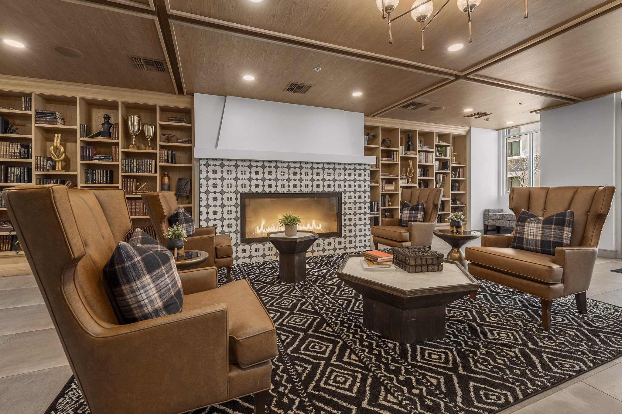 clubhouse at The Grove on Main Apartments