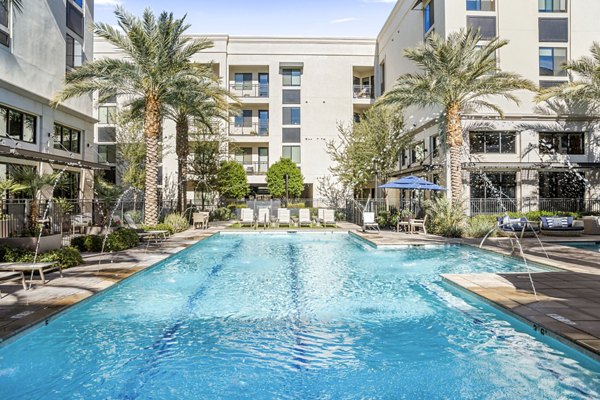 pool at The Grove on Main Apartments