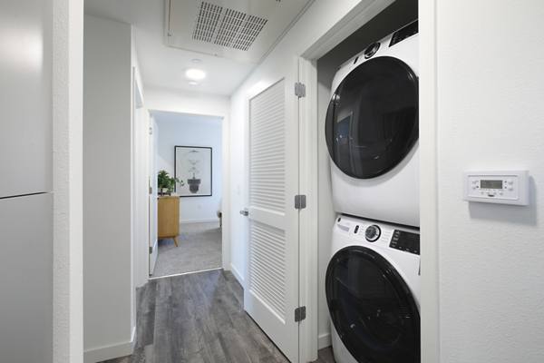 laundry room at The Strand Apartments