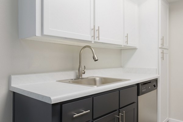 kitchen at Vida46 Apartments