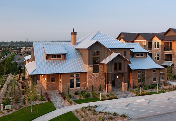 building exterior view at Arvada Station Apartments