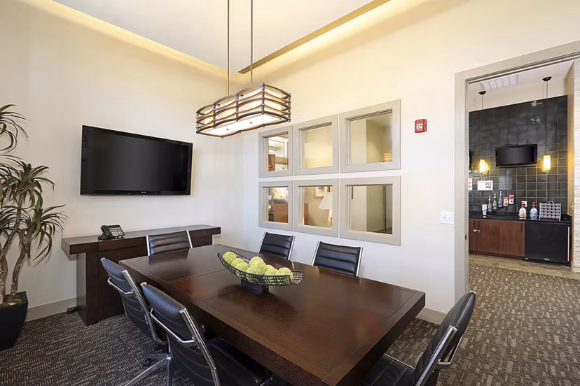 clubhouse at Arvada Station Apartments