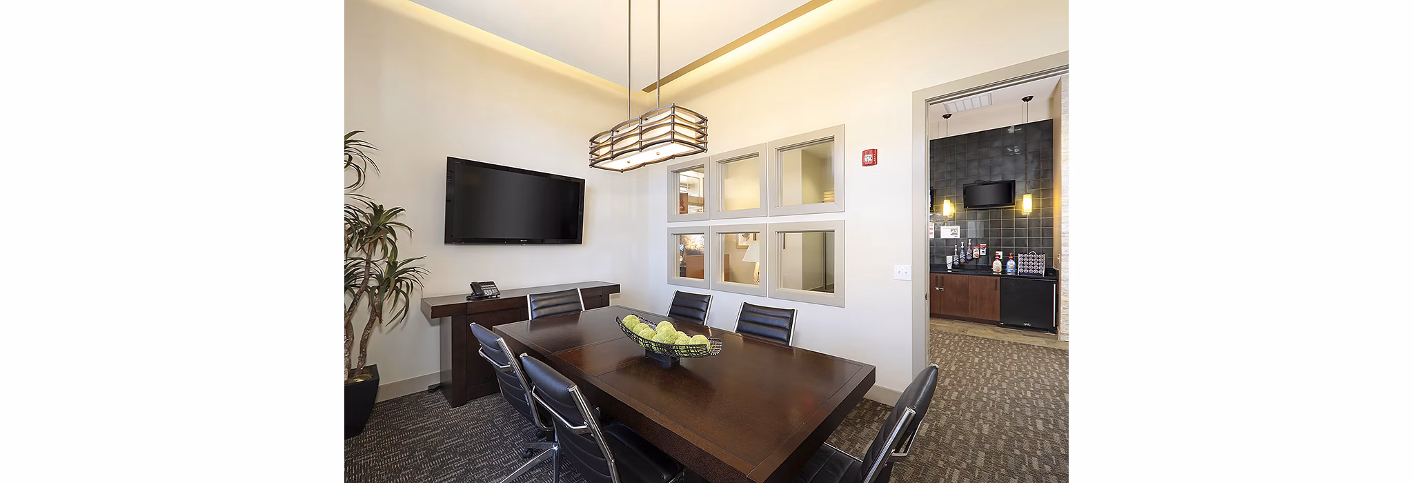 clubhouse at Arvada Station Apartments