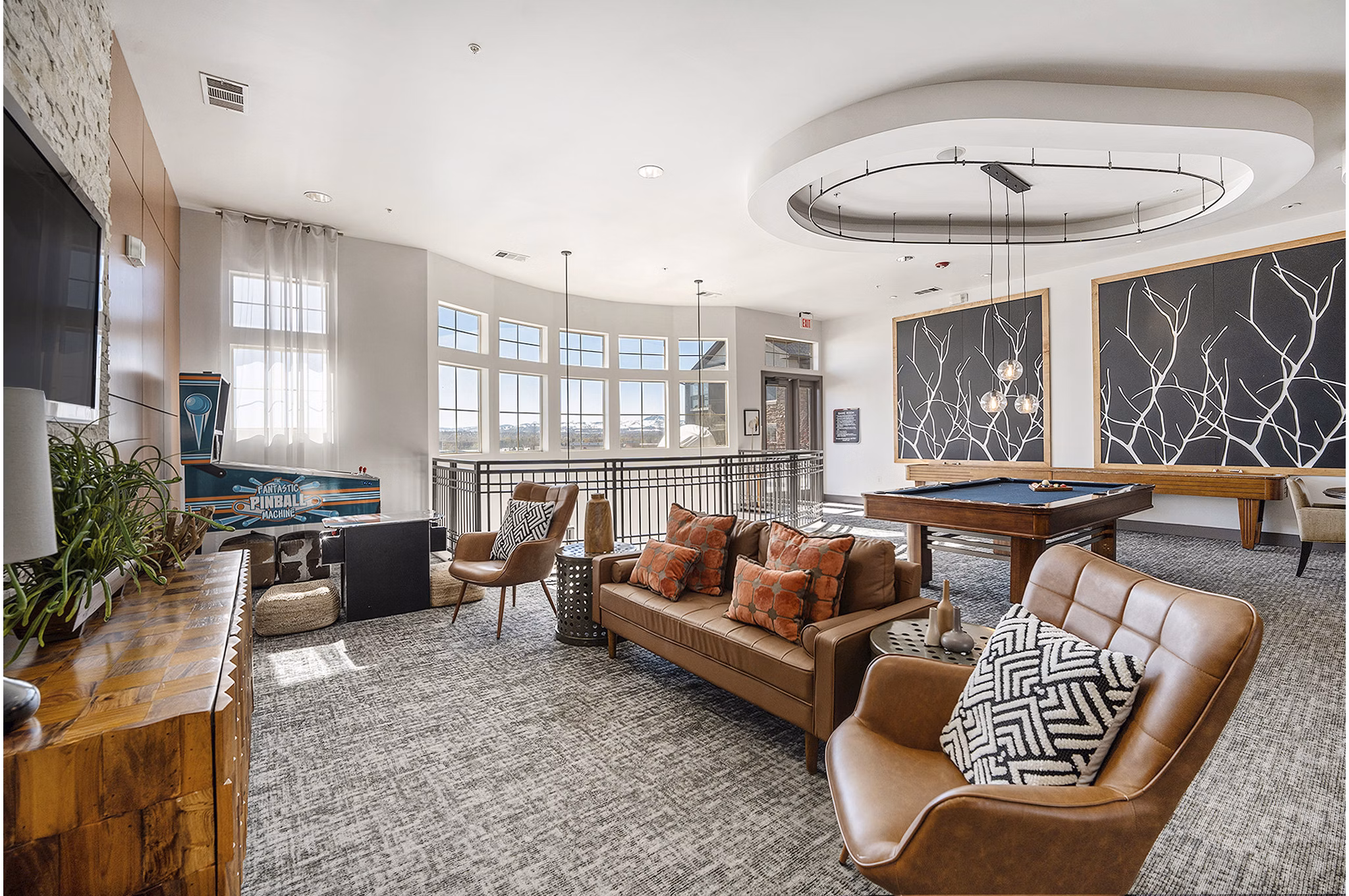 clubhouse at Arvada Station Apartments