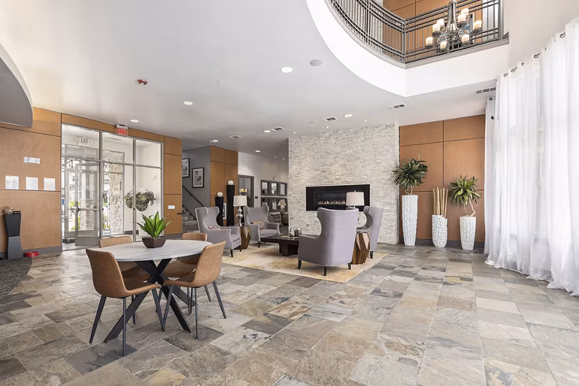 clubhouse at Arvada Station Apartments