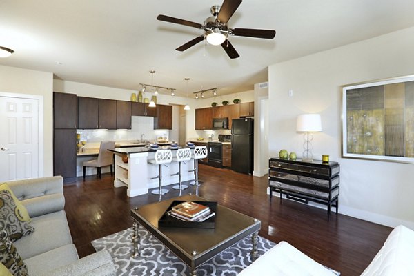 living room at Arvada Station Apartments