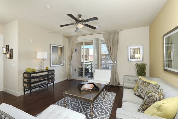 living room at Arvada Station Apartments