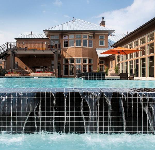 pool at Arvada Station Apartments