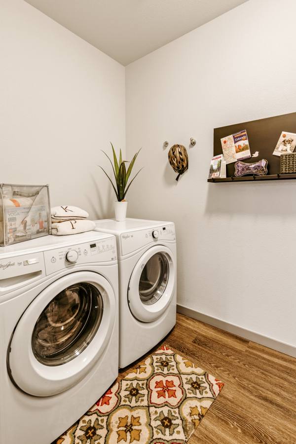 laundry room at Kent Place Residences