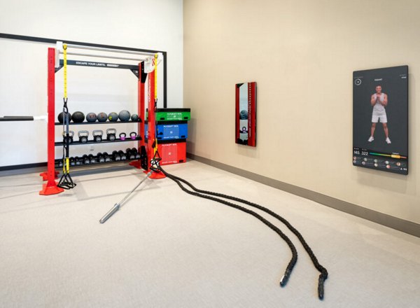 fitness center at Broadstone Olivine Apartments