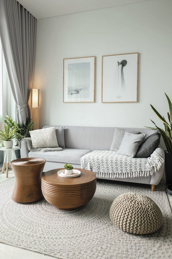 living room at Broadstone Olivine Apartments