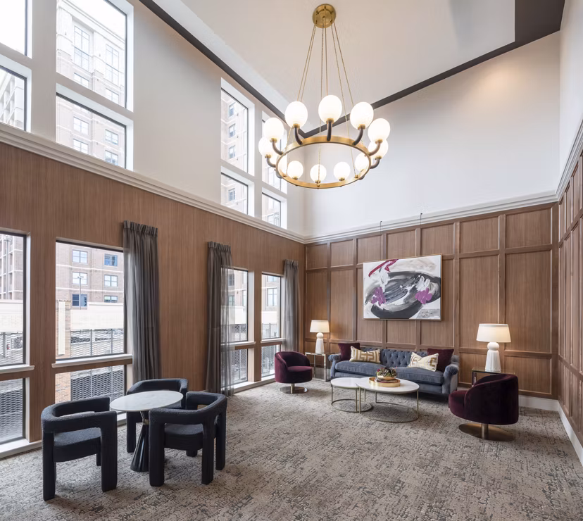 clubhouse at Chelsea Museum District Apartments
