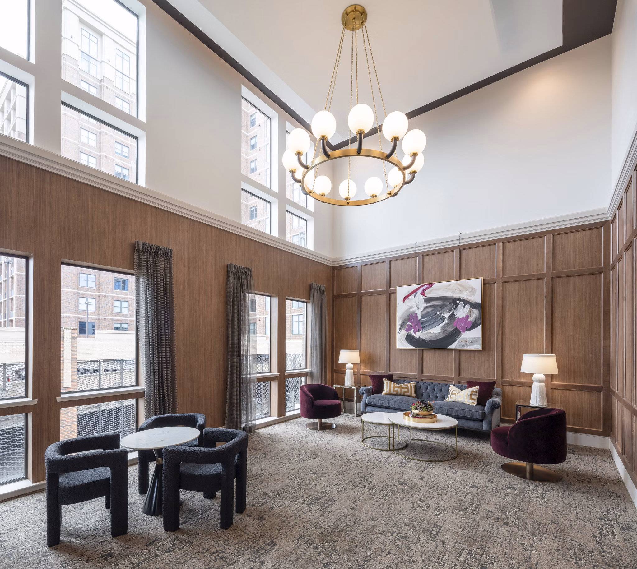 clubhouse at Chelsea Museum District Apartments