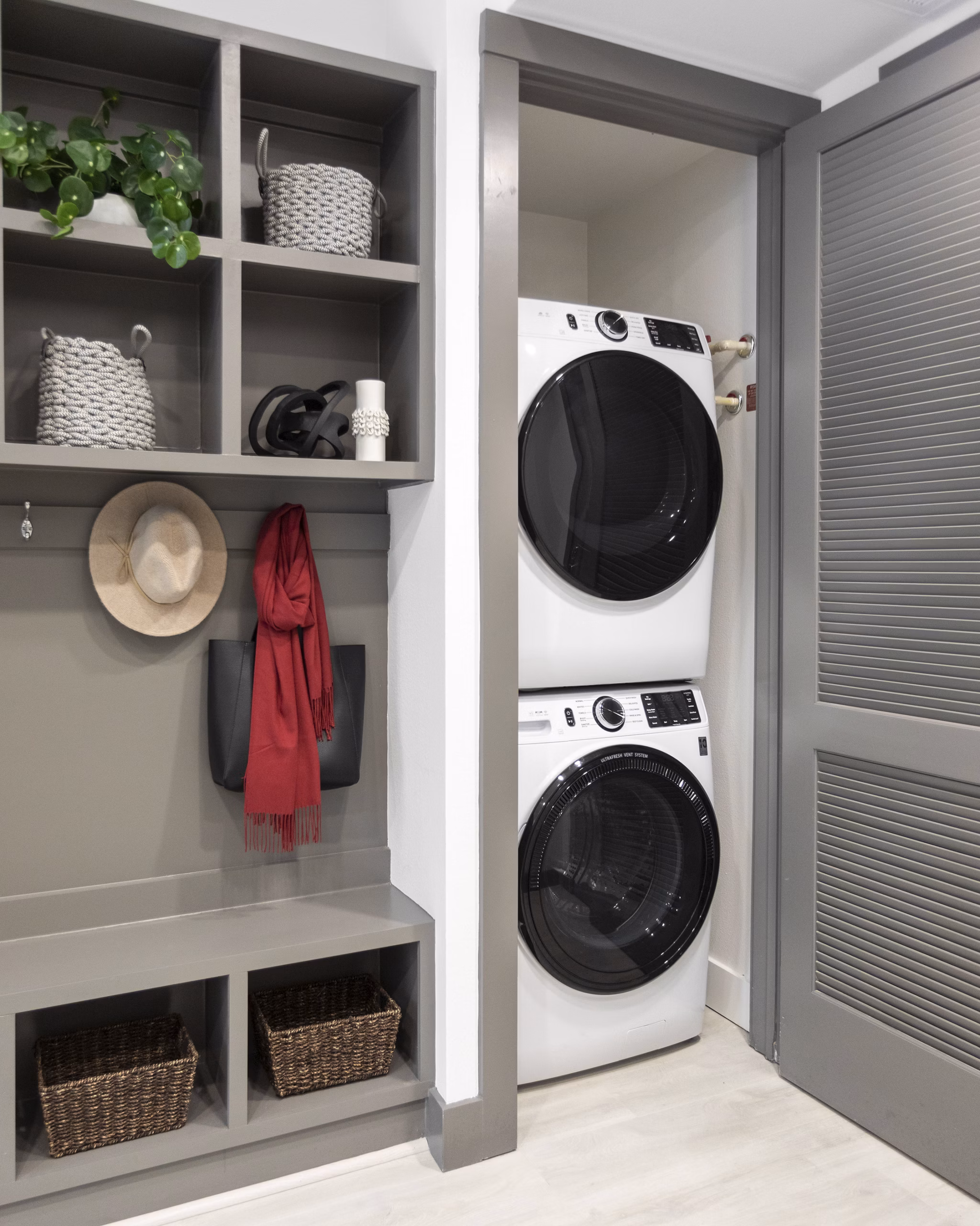 laundry room at Chelsea Museum District Apartments