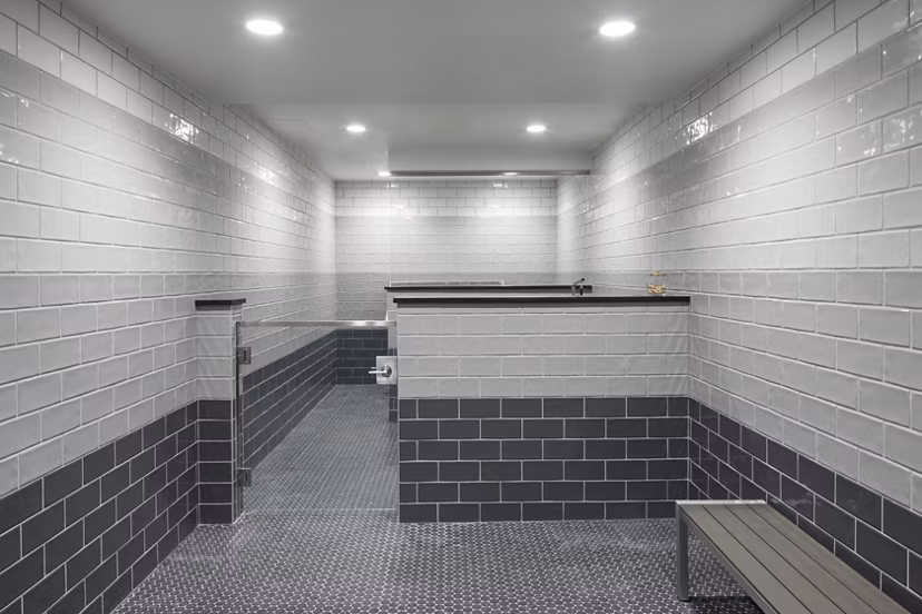 dog wash station at Chelsea Museum District Apartments