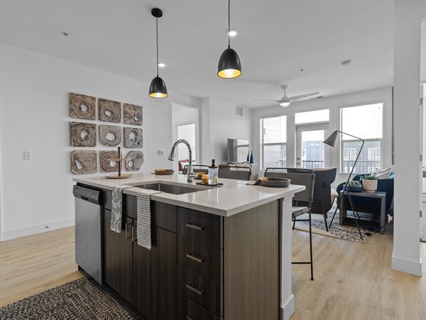 kitchen at Upper West Apartments