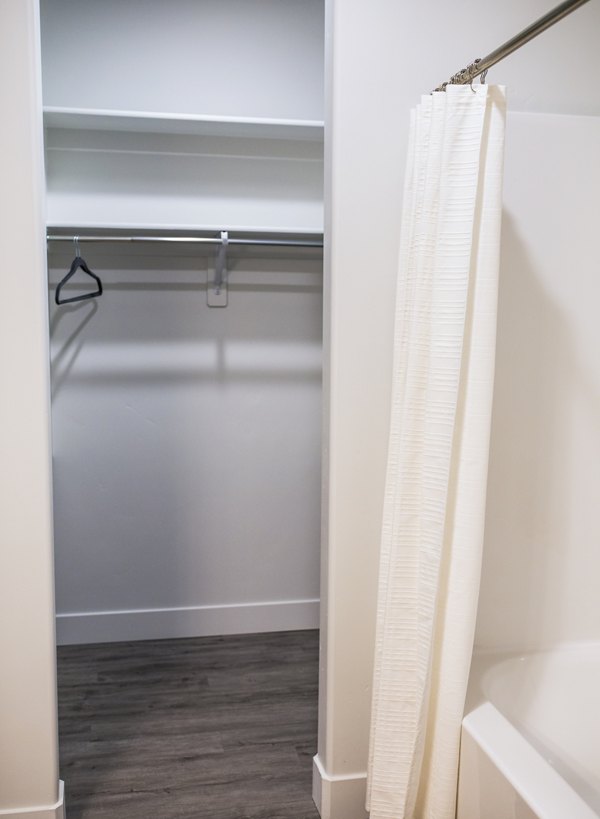 bathroom at Mirella at Foxboro Apartments