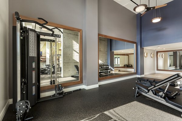 fitness center at Prado West Apartments