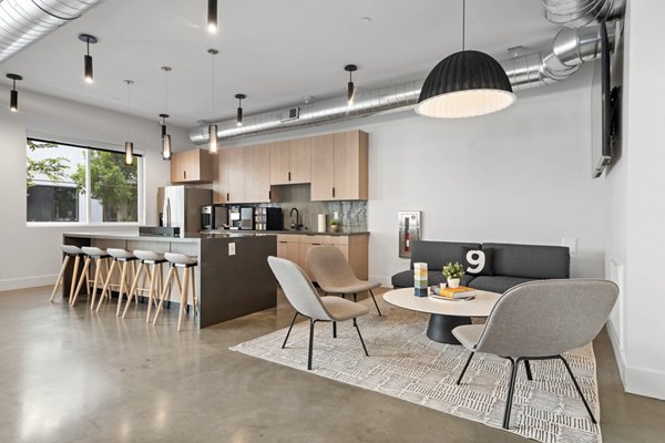 clubhouse at The Battery Apartments