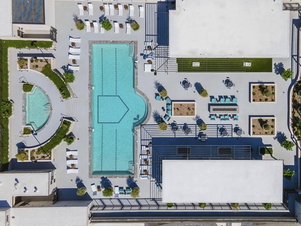 pool at The Battery Apartments
