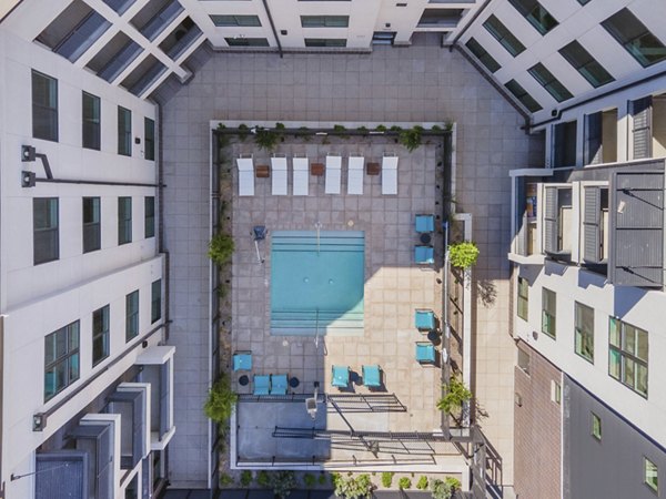 pool at The Battery Apartments