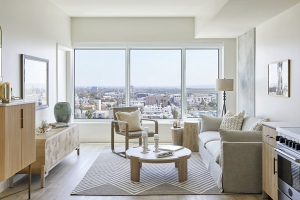 living room at Jardine Apartments