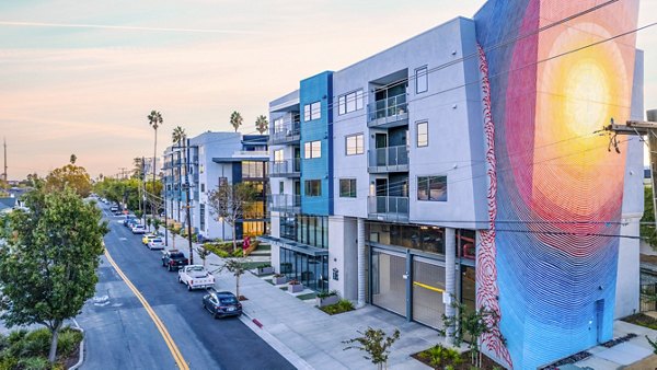 building/exterior at Exhibit at J Town Apartments