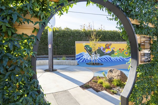 courtyard at Exhibit at J Town Apartments