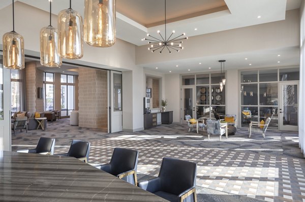 clubhouse/lobby at Bellrock La Frontera Apartments