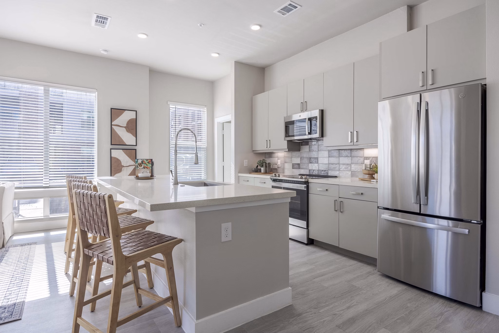 kitchen at Bellrock La Frontera Apartments 