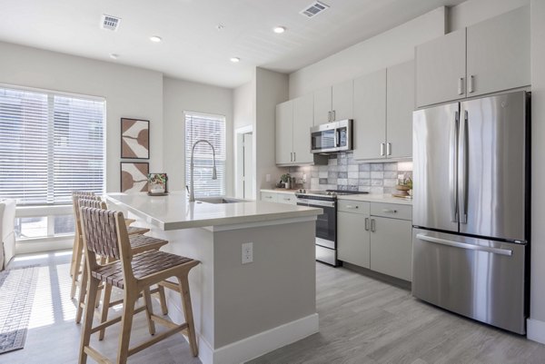 kitchen at Bellrock La Frontera Apartments