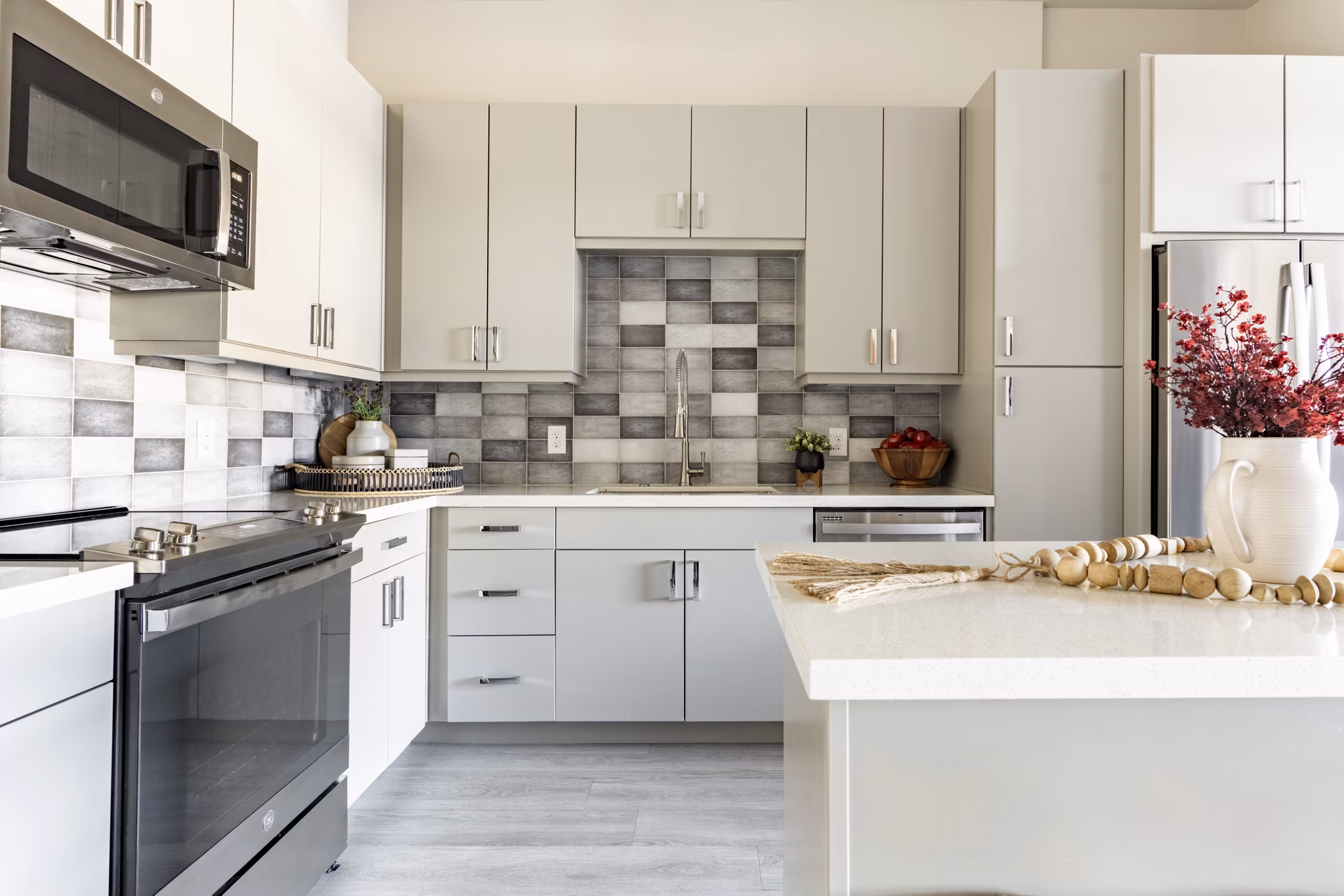 kitchen at Bellrock La Frontera Apartments 