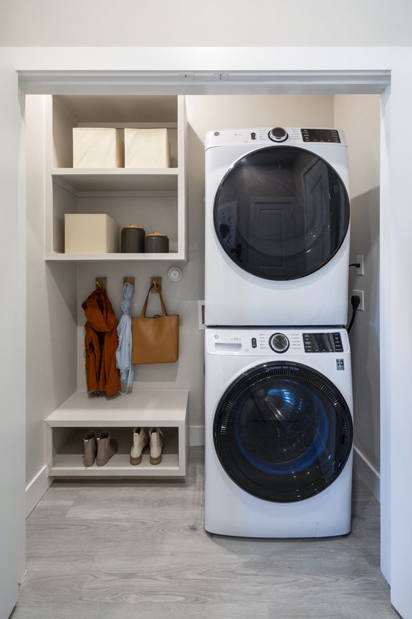 laundry room at Bellrock La Frontera Apartments