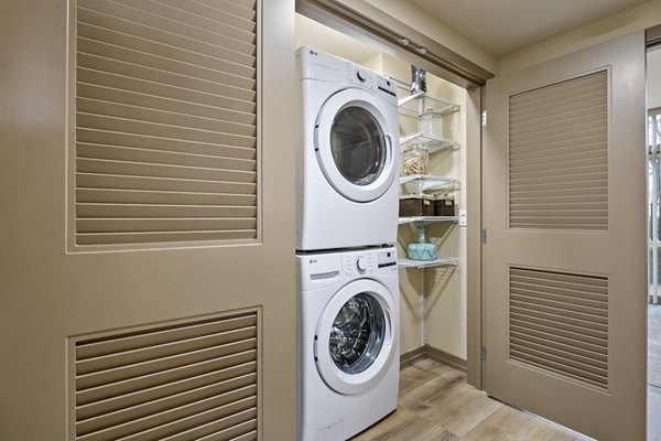 laundry room at City Creek Landing Apartments