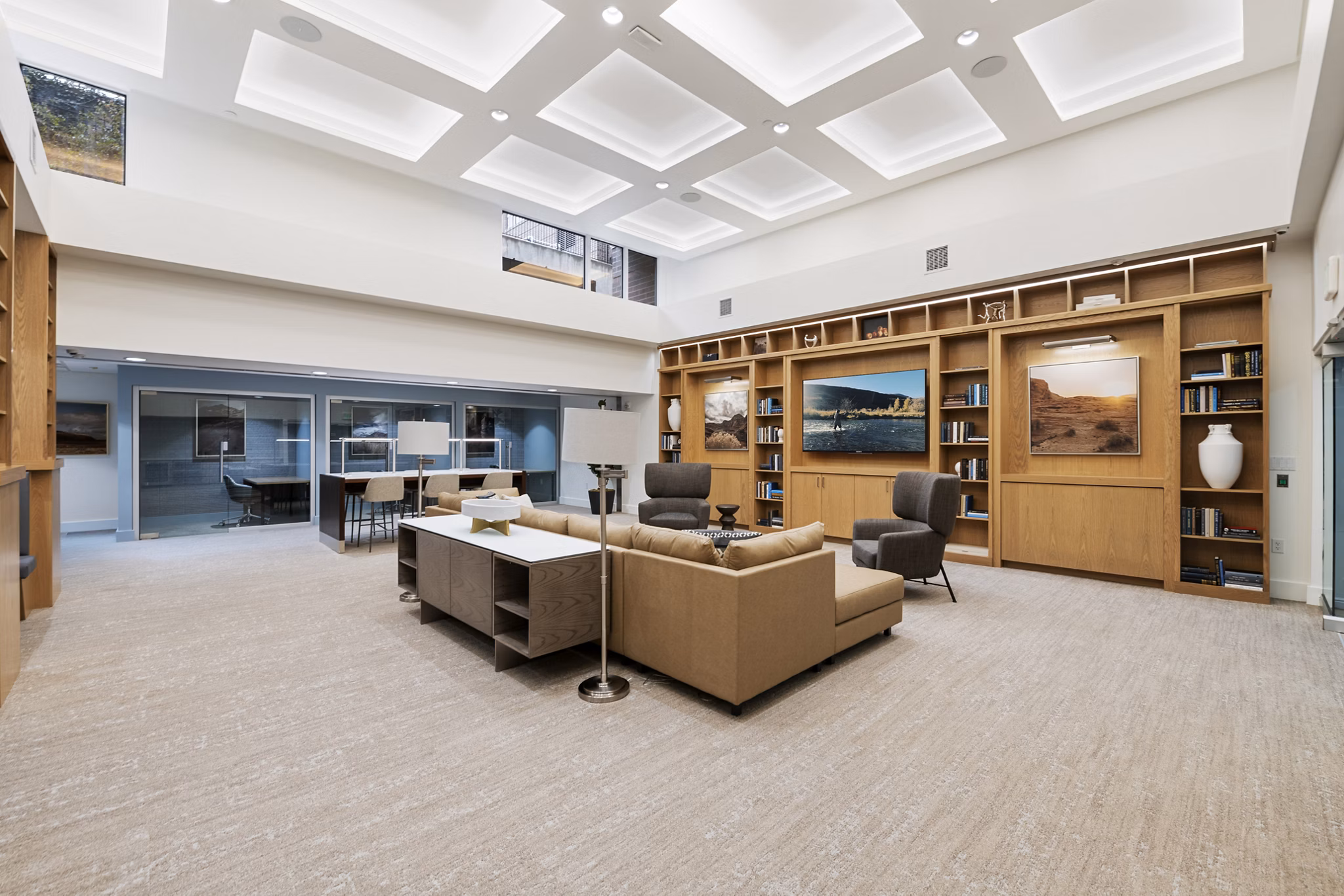 Clubhouse/Lobby at Brigham Apartments