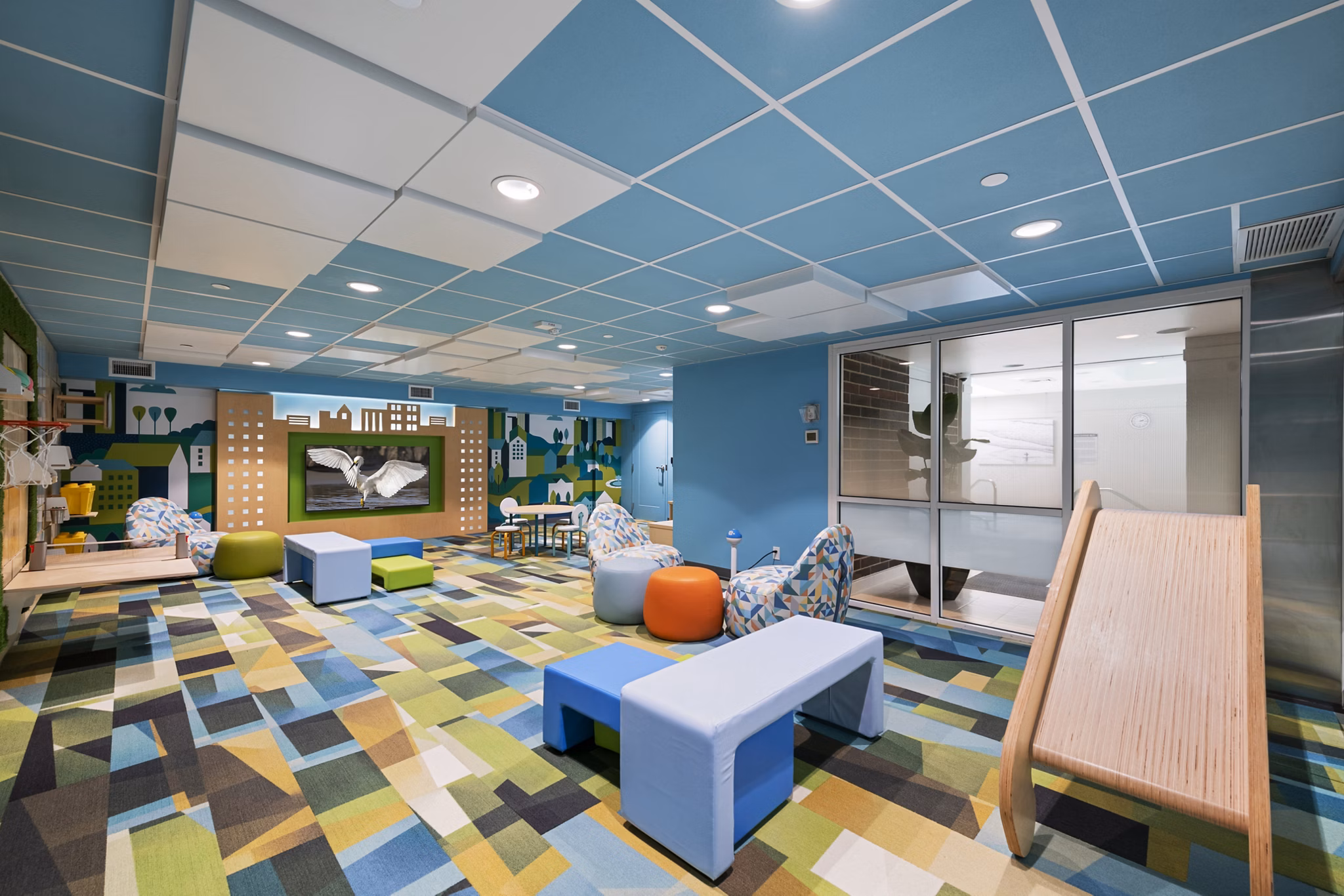 Clubhouse/Lobby at Brigham Apartments