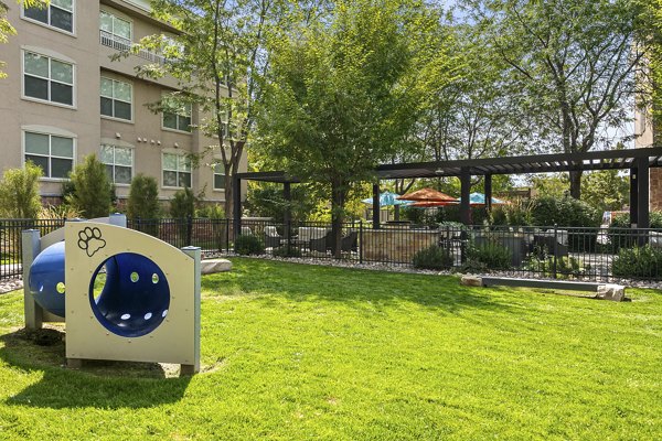 dog park at Colonial Court Apartments