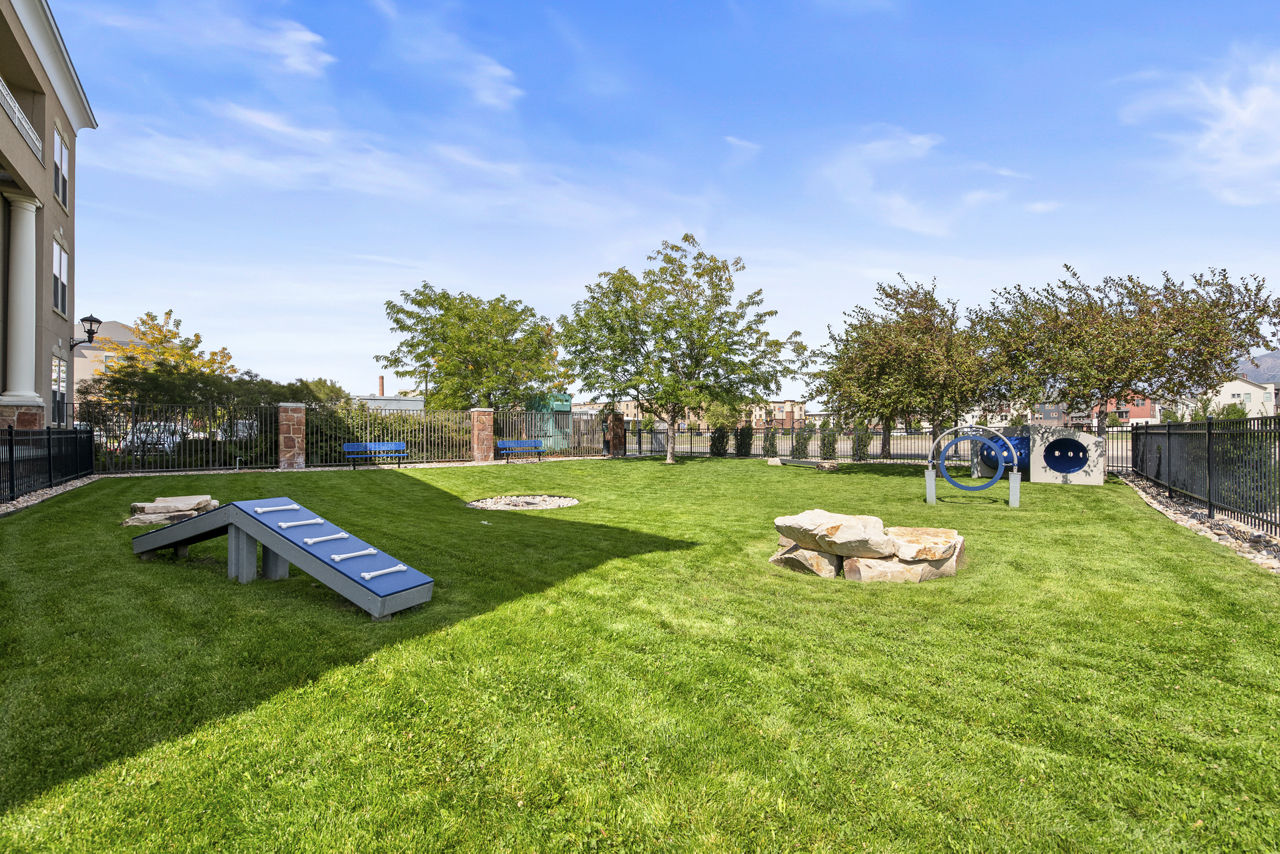 Dog park at Colonial Court (2 of 3)