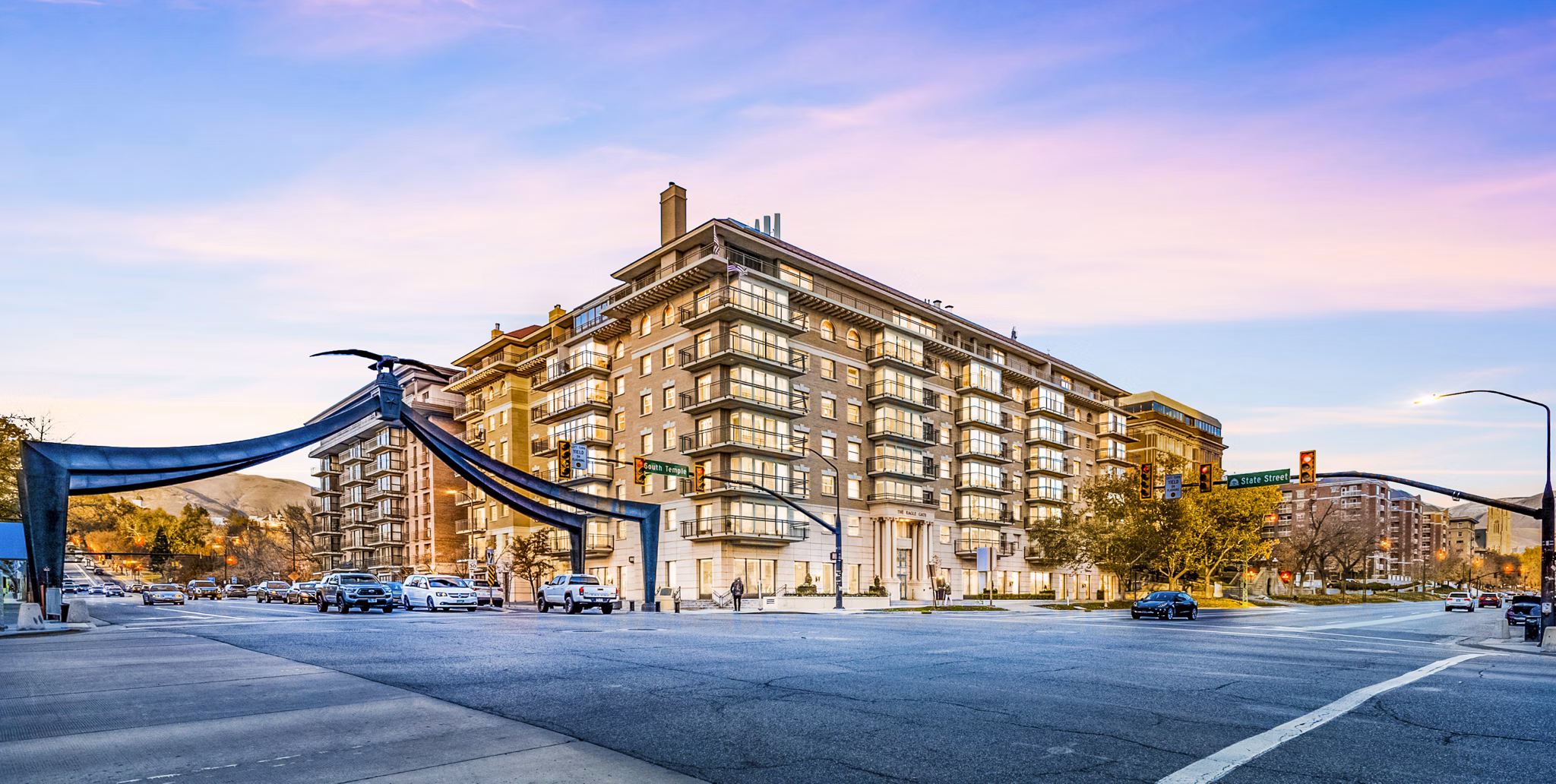 Eagle Gate Apartments: Contemporary design of luxury apartments in Salt Lake City